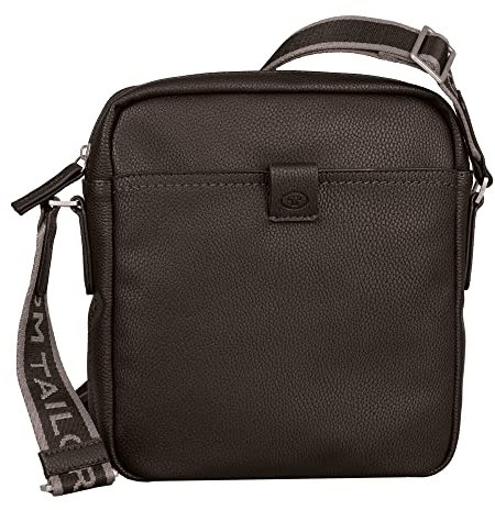 TOM TAILOR bags Finn Herren Umhängetasche Crossbody Bag Klein Schwarz
