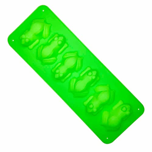 Selecto Bake Frog Frosch Schokoladenformen Silikon-Bonbonform Antihaft-Wiederverwendbare DIY-Backformen für Gelee, Buntstifte, Gelatine, Kuchendekoration, Seife, Harz