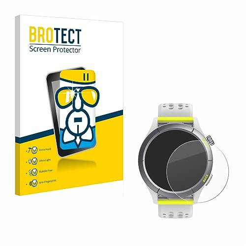 BROTECT Protector Pantalla Cristal para Huami Amazfit Cheetah Protector Vidrio - [Dureza 9H, Anti-Arañazos]