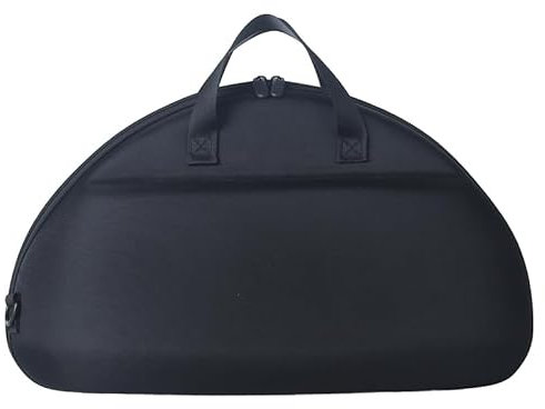 Mallette de Transport pour Harman Kardon GO+PLAY3 Housse de Protection pour Haut-Parleur Poignée Organisateur de Transport Boîte de Rangement Sacoche de Protection (Doublure Grise)
