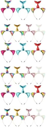 minkissy 21 Pezzi7 cerchietti bambina animale accessori per sciarpa per bambino