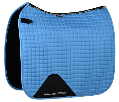 WeatherBeeta Prime Dressage Saddle Pad, Coastal Blue, Pony
