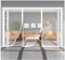 Rideau de Porte Moustiquaire Magnétique 240x210cm Fermeture Automatique Anti Insectes Moustiquaire pour Portes de balcon, Salon, Terrasse, Montage par Sans Perçage,Blanc