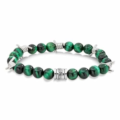 Police PEJGB2112333 Herren-Armband aus Kunstharz, 19 cm