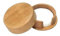 Coffee Filter Holder Coffee Extraction Filter Paper Holder Storage Box ,Walnut Solid Wood Coffee Filter Storage Container Coffee Filter Dispenser with Dust-Proof Lid, for 58/53/51mm Round Filter Paper
