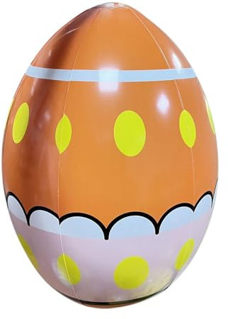 Nuyhgtr Festliches Osterei-Aufblasen-Display, Outdoor-Osterdekorationen für Zuhause, Hof, aufblasbare Dekorationen für Ostern | Erstellen Sie eine lebendige und festliche Outdoor-Anzeige für Ihre