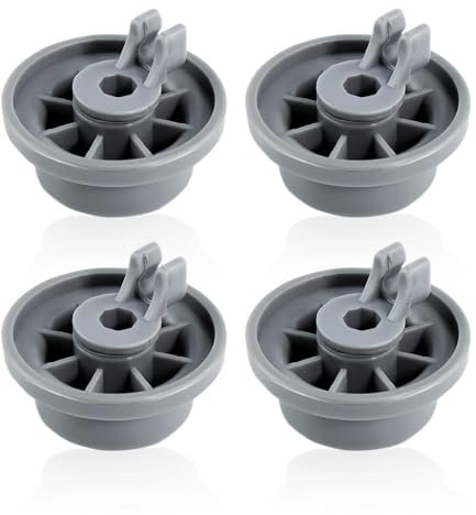 165314 Dishwasher Wheels Lower Rack Fit for Bosch,Dishwasher Wheels Replaces Dish Rack Part Number 420198 AP2802428 PS3439123 (4)