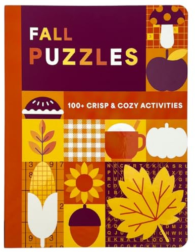Pocket Puzzles: 100+ Cozy Fall Puzzles & Activities, Travel Sized (Brain Busters)