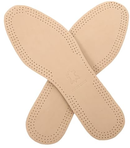 BEBEMOKO Atmungsaktive -einlegesohlen Schweißabsorption Komfortable Innensohlen Für Schuhe Braun Für Schweißempfindliche Füße