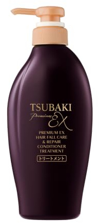 TSUBAKI Premium EX Damage Care & Repair Conditioner 400 ml – Japanische Haarspülung mit Kamelienöl – Pflege für strapaziertes und trockenes Haar