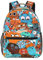 SdetYuia Anime The Amazing World of Gumball Rucksack, Segeltuch, lustig, für Paare, 3D, große Kapazität, Reisetaschen, Fitnessstudio, Tagesrucksack, Unisex, Schwarz , 41 cm
