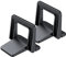 LABRIMP 1Paar Notebook Ständer Ergonomischer Laptop Riser für Belüftung Verstellbar und Faltbar Geeignet für Tischplatten aus Hochwertigem PC Material