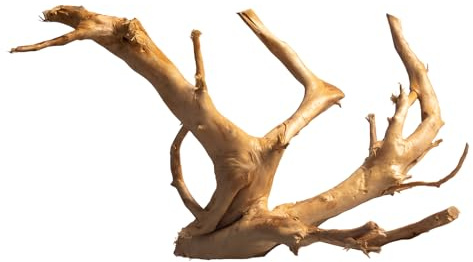 emours Spider Wood for Aquarium, Natural Driftwood for Fish Tank Decor, Aquascape Wood for Freshwater Aquarium & Reptile Habitat (8-12 Inch / 20-30 cm)