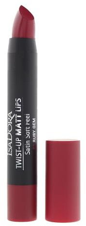 Isadora Twist-Up Matt Lips 65 Ruby Gem 3.3g