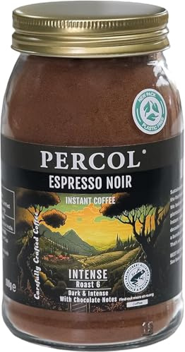 Percol Black & Beyond Espresso Instant Coffee 100g (Pack of 4)