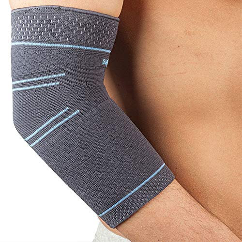 ellenbogenbandage ellenbogenschutz ellenbogenschoner herren frauen kinder tennisarm bodybuilding sport Hergestellt aus atmungsaktivem und elastischem Gewebe mit Mikromassagekissen im Inneren.