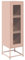HETFTJN Mobile Dispensa Credenza Soggiorno Mobile Bagno Credenze e Buffet Sala da Pranzo - Credenza Rosa 36x39x123 cm Acciaio Laminato a Freddo per Cucina Interno Casa Salotto Soggiorno