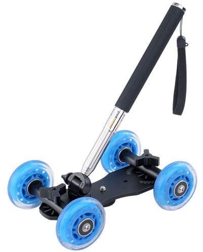 Mini Dolly DSLR-Kamerawagen mit Teleskoparm für Kamerafahrt