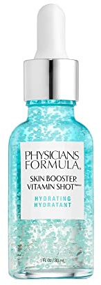 Physicians Formula - Skin Booster Vitamin Shot Hydrating - feuchtigkeitsspendendes Serum auf Vitaminbasis, stimuliert die Haut, hilft gegen spröde und trockene Haut - Hydrogel-Kapseln - vegan