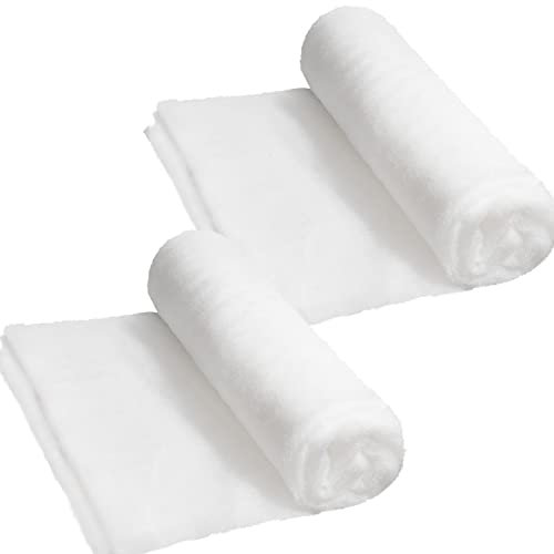 JOYIN Weihnachts-Schneedeckenrolle (38.1cm x300cm), 1 Stück für Weihnachtsdekoration, unter dem Weihnachtsbaum – Dicke, weiße weiche Kunstschneedecke für Urlaubsdekoration und Winter-Displays