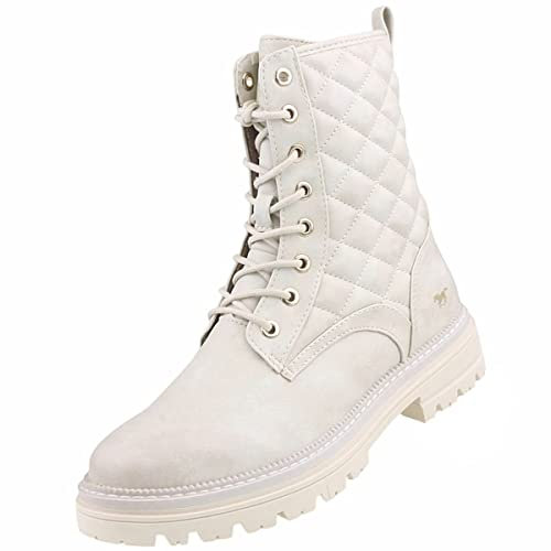 MUSTANG 1398-516, Botín con Cordones Mujer, Ice, 39 EU