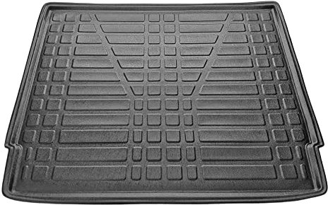 Apline Compatible con Citroen Grand C4 Picasso 2007-2012 Flexible Tronco Alfombra De Carga Piso de Carga Bandeja Maletero Trasero Negro