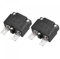 sourcing map Circuit Surcharge Protection 15A AC125/250V DC32V Automatique Réinitialisation Thérmique Coupe-circuit 2pcs