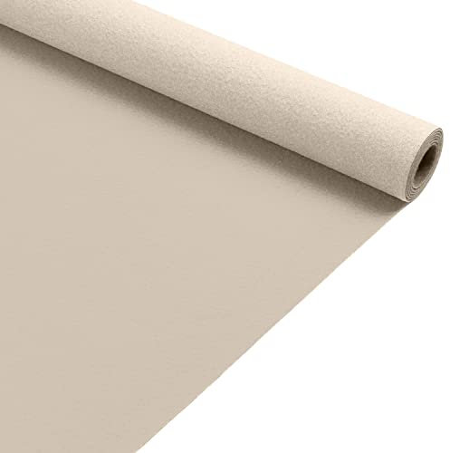 Primaflor Event-Teppich Meterware Podium - Creme, 1,50m x 3,00m, Viele Farben, Rutschfester Gangläufer, Schwer Entflammbarer Hochzeits-Läufer, B1 Messeteppich