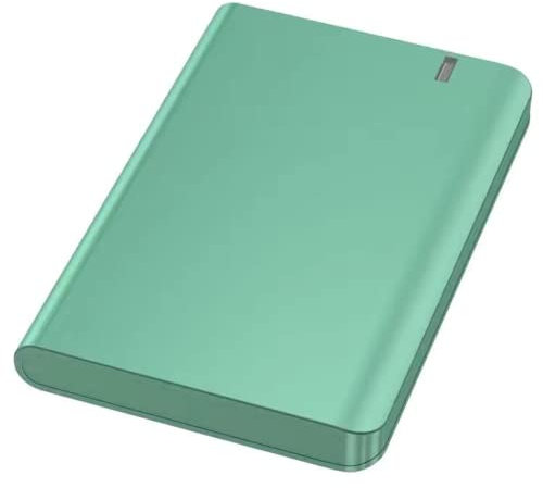 EGEN Disque dur externe HD 2 To/5000 Go/320 Go/80 Go, USB 3.0, disque dur de stockage mobile, adapté pour ordinateur de bureau, PS4, ordinateur portable, Xbox, Smart TV (250 Go, vert)