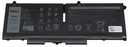 Dell BTRY,PRI,58WHR,4C,Lith,BYD, H4PVC 07KRV Y86WG, 08P81K, PX0GF