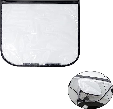 Eterspr ProteccióN Cubierta De Puerto De Carga, Cubierta del Enchufe del Cargador EV, para la MayoríA de Cargadores de VehíCulos EléCtricos a Prueba de Lluvia, Nieve y Polvo (Negro)