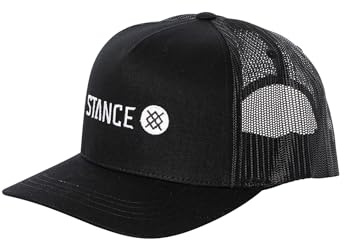 Stance Herren Icon-Trucker-Kappe, Schwarz, One Size