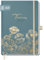 Häfft® Wochen-Notiz-Kalender 2025 A5 Blue Poppy Buchkalender, Terminplaner Notiz-Timer, Wochenkalender, Organizer, Terminkalender mit Einstecktasche - nachhaltig & klimafreundlich