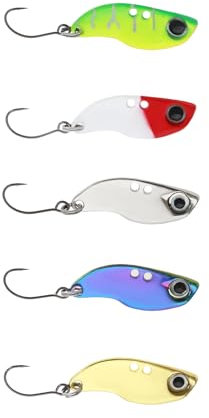 Paradox Angelköder Vib Zikaden, 2,8 cm/2,5 g, mit Druckknöpfen, VIB-Löffel, Metall-Fischköder, harte Köder, Zikaden, VIB, Angelausrüstung, 5 Stück