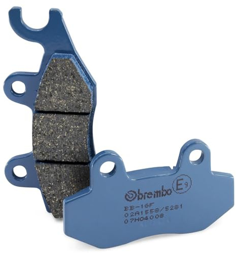 BREMBO 07HO4008 Bremsbelagsatz Bremsbeläge Vorne und Hinten Kompatibel mit KYMCO MOTORCYCLES ZING