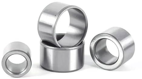 PohUy 2 Stück Innendurchmesser 22 mm 23 mm 24 mm 25 mm Lagerstahlbuchse Verschleißfeste Hülse Achshülse Führungshülse, 22x28x16mm