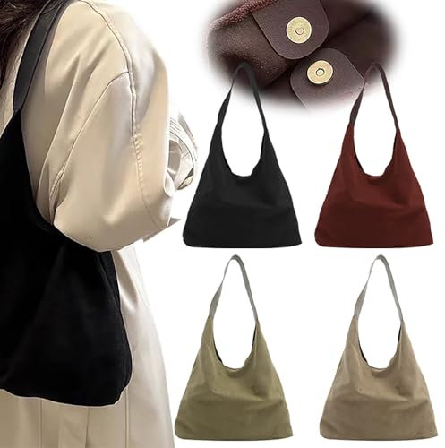 YWLINK Tote Bag Handtasche Damen Groß Shopper Shoulder Bag Bag Schultertasche Bag Beuteltasche Damen-Shopper (Khaki-1, One Size)