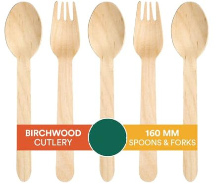 Cucchiai in plastica usa e getta, set da 100