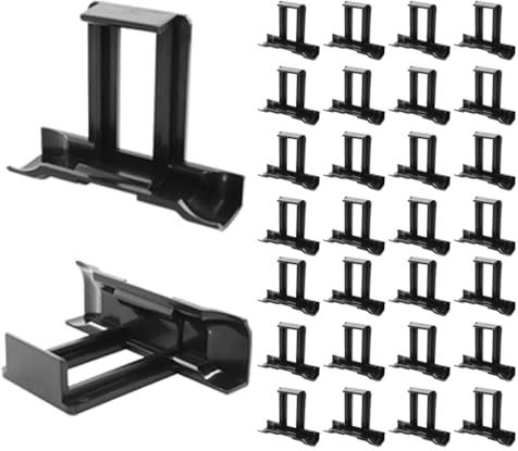 WYAN 28 Clip di Scarico Dell'acqua Pannello Solare da 35 mm, Clip di Pulizia del Modulo Fotovoltaico, Clips Drenaggio Pannello Fotovoltaico, per Pannello Fotovoltaico, Scarico Acqua