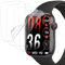 Carantee Schutzfolie für Panzerglas für Apple Watch Series 4/5/6/SE 44mm Displayfolie, 4 Stück TPU Blasenfrei Displayschutzfolie für Apple Watch 44mm Folie, Kratzfest Displayschutz, Selbstheilend
