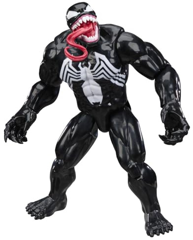 Marvel Spider-Man Titan Serie Venom Deluxe Action-Figur (Skala 30 cm), Superhelden-Spielzeug für Kinder ab 4 Jahren