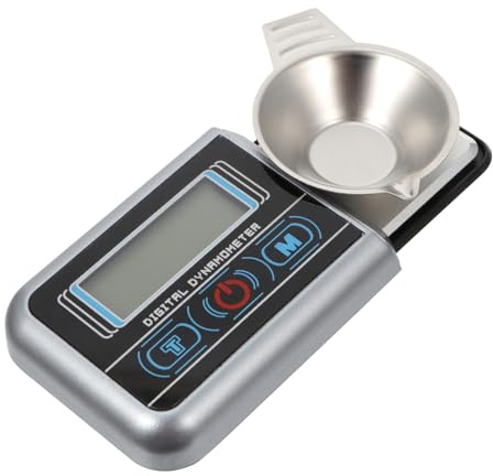 Milisten 20g Accurate Stylus Force Scale for Turntable Record Weight Stabilizer Mini Scale Turntable Stylus Tester Digital Gauge