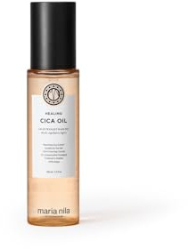 Maria Nila, Healing Cica Oil, Huile Capillaire Légère conçue pour Apporter Douceur et Brillance, Enrichie en Herbe du Tigre (Cica) et Fleur de Pêcher Apaisante, 100 ml