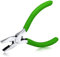 SPEEDWOX Mini Lineman's Pliers with Wire Cutter 4-1/2 Inch Multi Use Combination Plier Thin Small Side Cutters Serrated Jaw Micro Linesman Plier Precision Fine Jewelry Making Plier Beading Hobby Craft