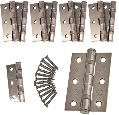 Door Hinge 3 / 76mm Antique Bronze (5)