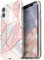 VENA Cover in Marmo per iPhone 11, Melange (Drop Proof Protection) Glitter Bling Custodia Case Protettiva per Apple iPhone 11 (6.1-inch) - Oro Rosa
