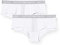 Emporio Armani Damen Bi-pack Cheeky Pants Iconic Cotton Unterw sche, Weiß, S EU