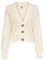 JdY Damen Strickjacke JDYJusty gestrickte Damenjacke Cardigan mit Knopfleiste 15200418 Eggnog M