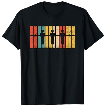 Retro Tischfußball Kickern - Vintage Tischkicker Wuzzler T-Shirt