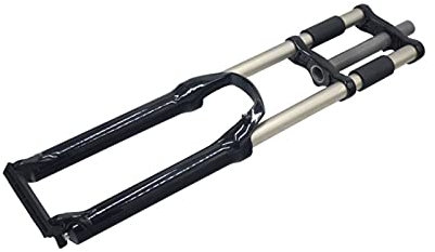 Bluetooth earphone Bicycle Fork 26 and 1 1/8 - Triple Tree Non Suspension Fork w/Double Shoulder for Mountain Road Beach MTB Bikes